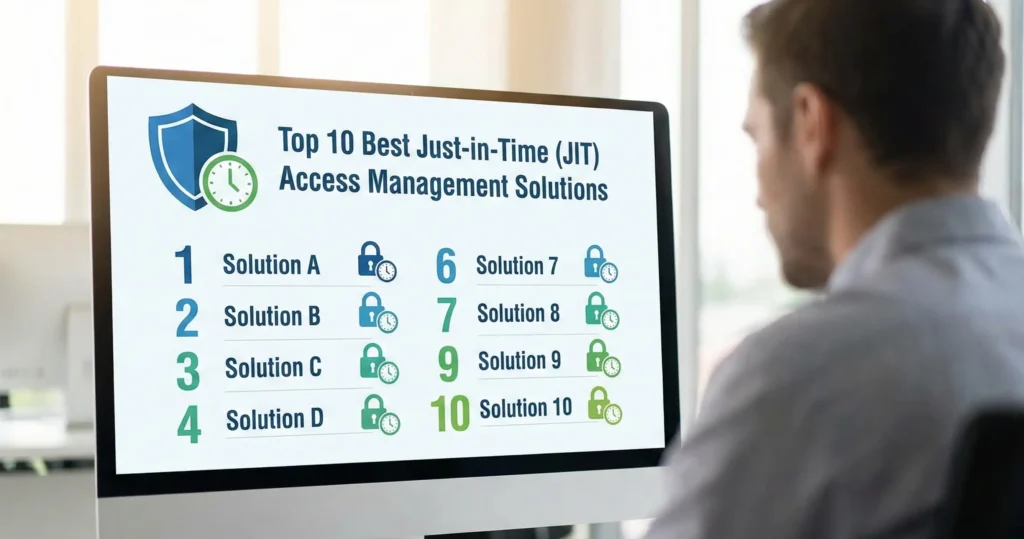 Best jit access management solutions
